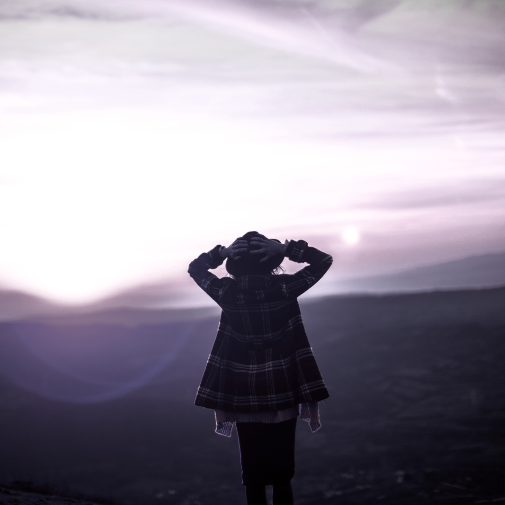 Woman finding her voice and speaking truth for burnout recovery and nervous system healing.
