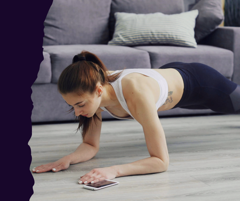 Woman lifting weights to build muscle for longevity and metabolic health.