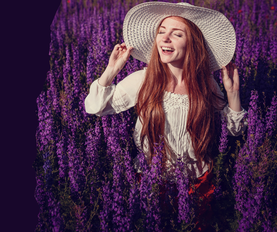 image of a vibrant woman in midlife.