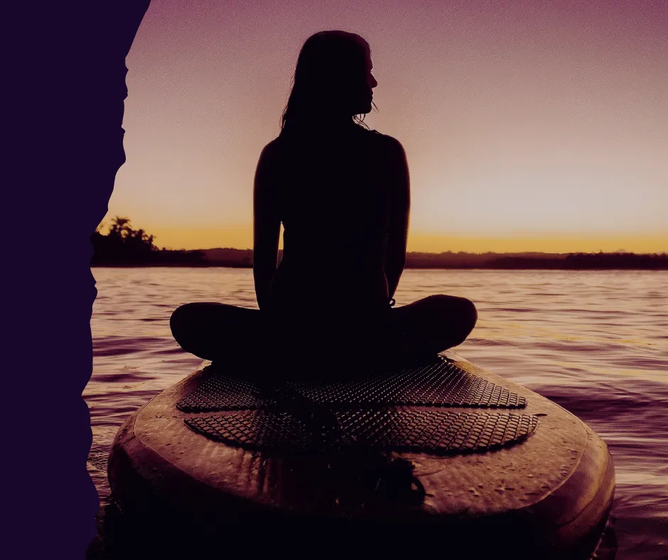 Woman in quiet stillness representing chronic stress and body healing through nervous system recovery