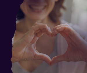 Woman reconnecting with her body during perimenopause healing journey
